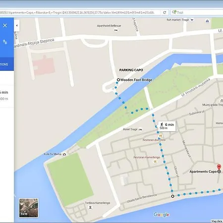 Apartman Apartment Capo Family & Capo Studio -Old Town-Parking Trogir