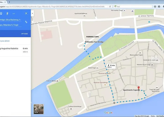 Διαμέρισμα Capo Family & Capo -old Town-parking Τρογκίρ